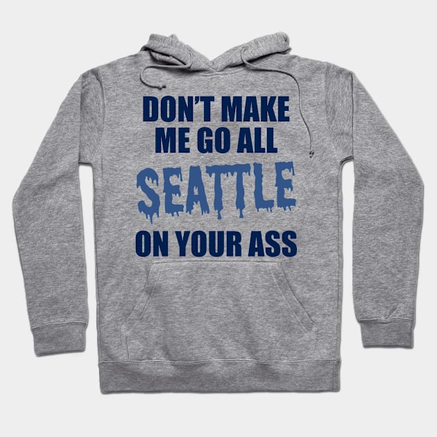 Seattle Football Hoodie by CafePretzel